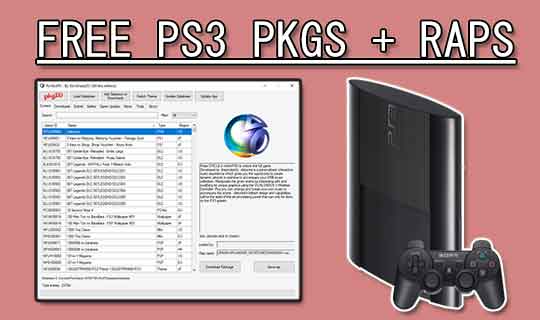 ps3 pkg files games